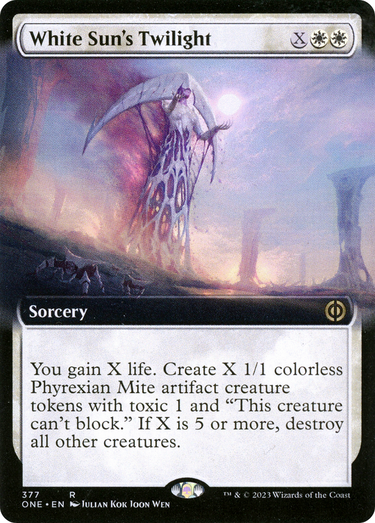 White Sun's Twilight (Extended Art) [Phyrexia: All Will Be One] | Odin's Place