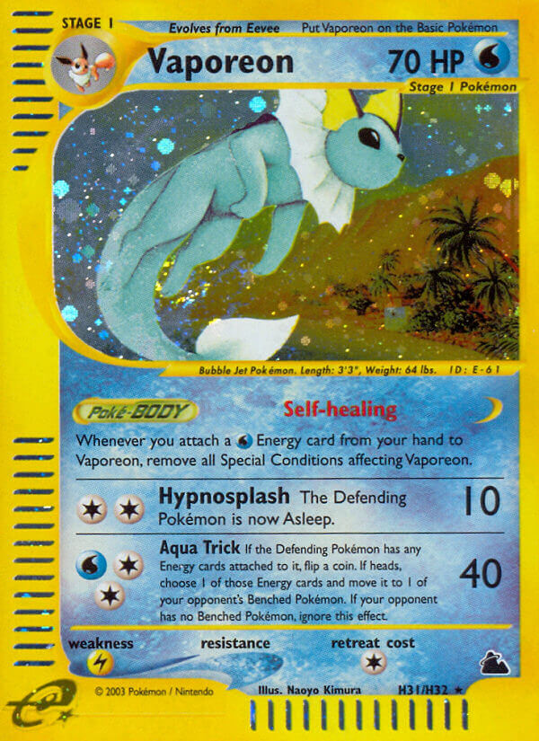 Vaporeon (H31/H32) [Skyridge] | Odin's Place