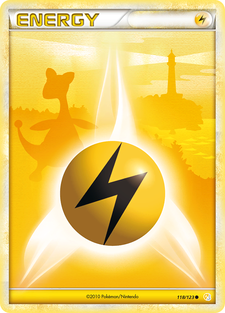Lightning Energy (118/123) [HeartGold & SoulSilver: Base Set] | Odin's Place