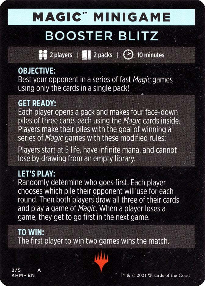 Booster Blitz (Magic Minigame) [Kaldheim Minigame] | Odin's Place