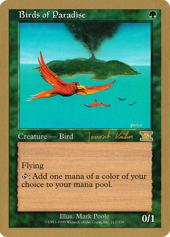 Birds of Paradise (Janosch Kuhn) [World Championship Decks 2000] | Odin's Place