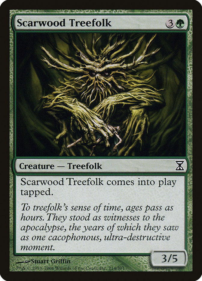 Scarwood Treefolk (214) [Time Spiral] | Odin's Place