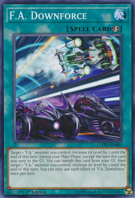 F.A. Downforce [COTD-EN089] Common | Odin's Place