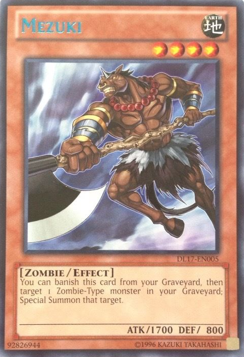 Mezuki (Blue) [DL17-EN005] Rare | Odin's Place
