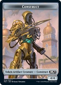 Construct // Goblin Wizard Double-Sided Token [Core Set 2021 Tokens] | Odin's Place