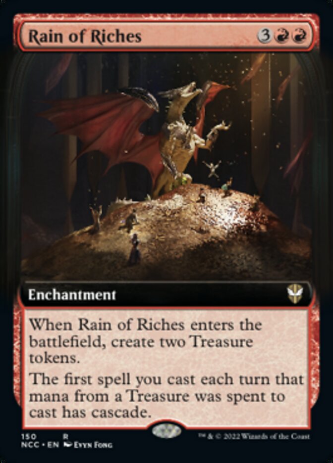 Rain of Riches (Extended Art) [Streets of New Capenna Commander] | Odin's Place