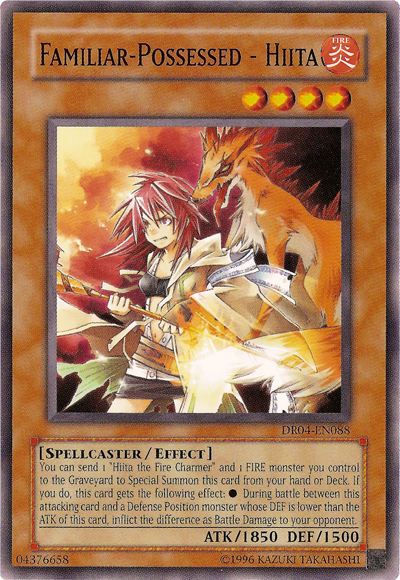 Familiar-Possessed - Hiita [DR04-EN088] Common | Odin's Place