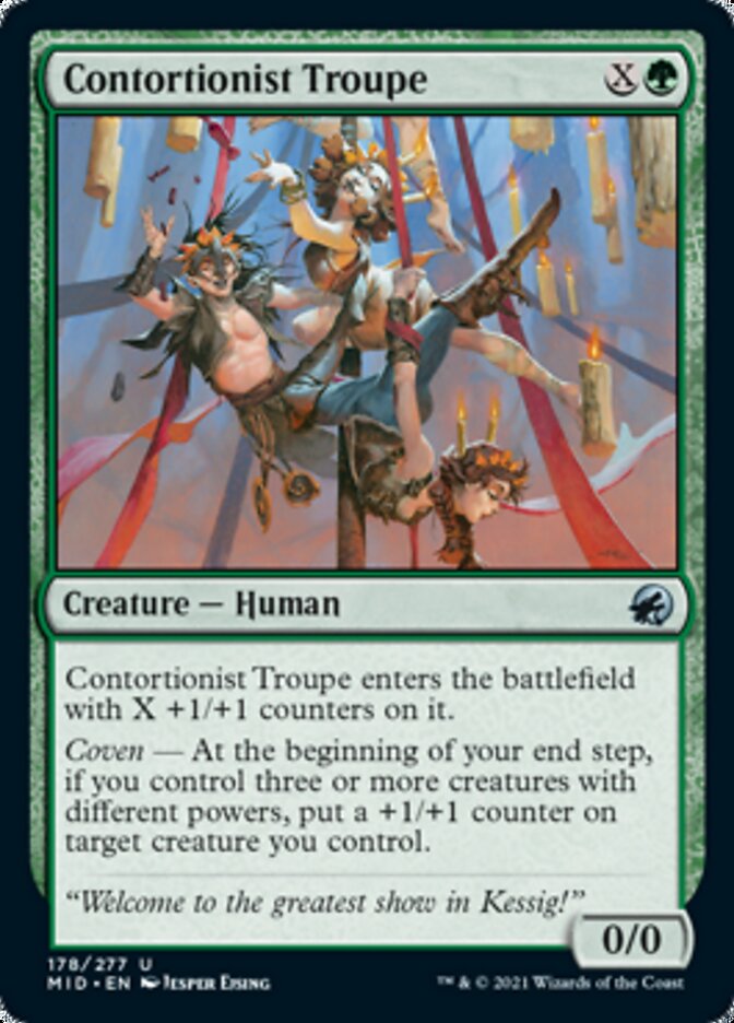 Contortionist Troupe [Innistrad: Midnight Hunt] | Odin's Place