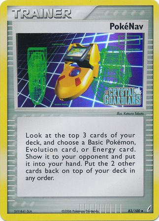 PokeNav (83/100) (Stamped) [EX: Crystal Guardians] | Odin's Place