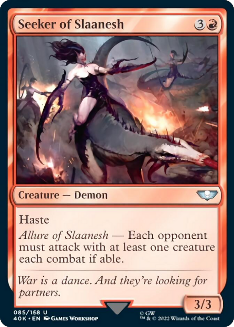 Seeker of Slaanesh (Surge Foil) [Warhammer 40,000] | Odin's Place