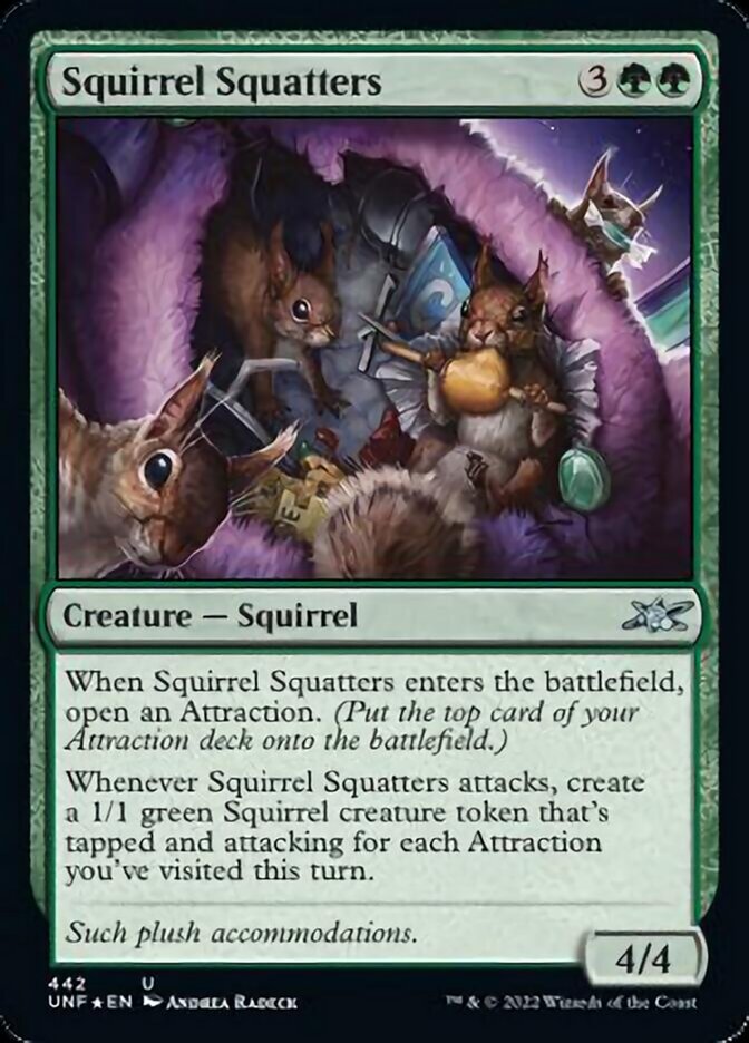 Squirrel Squatters (Galaxy Foil) [Unfinity] | Odin's Place