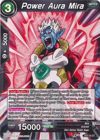 Power Aura Mira (Starter Deck - The Dark Invasion) (SD3-05) [Cross Worlds] | Odin's Place