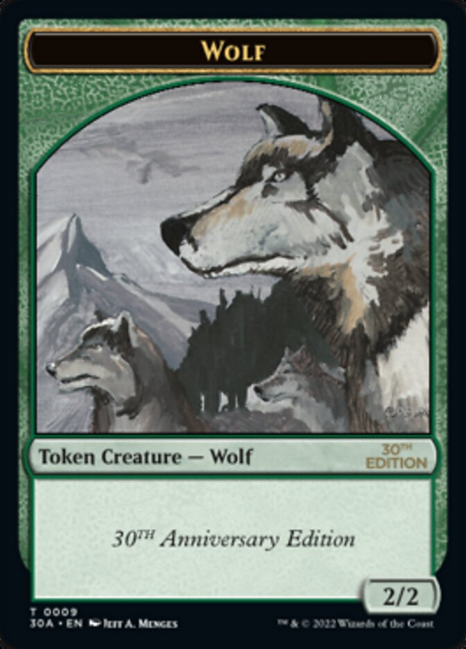 Wolf Token [30th Anniversary Tokens] | Odin's Place