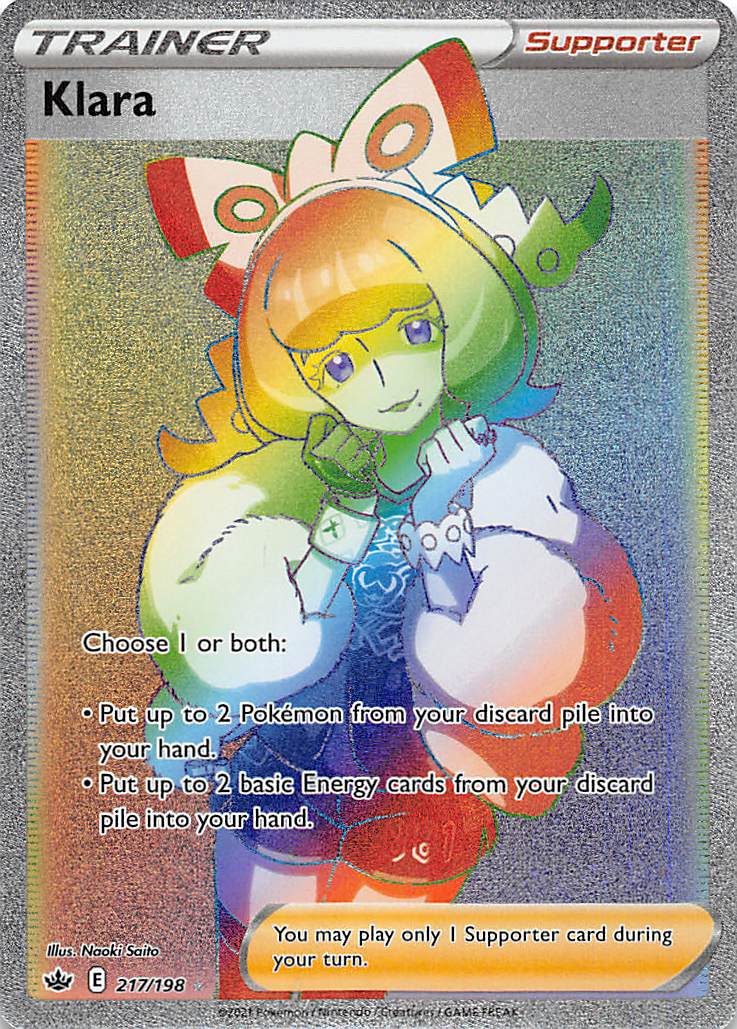 Klara (217/198) [Sword & Shield: Chilling Reign] | Odin's Place