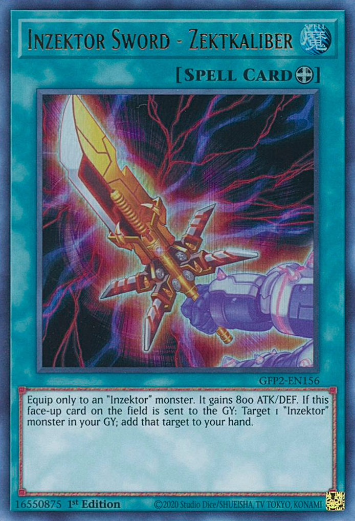 Inzektor Sword - Zektkaliber [GFP2-EN156] Ultra Rare | Odin's Place