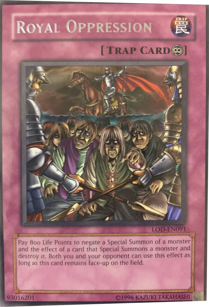 Royal Oppression [LOD-EN091] Rare | Odin's Place