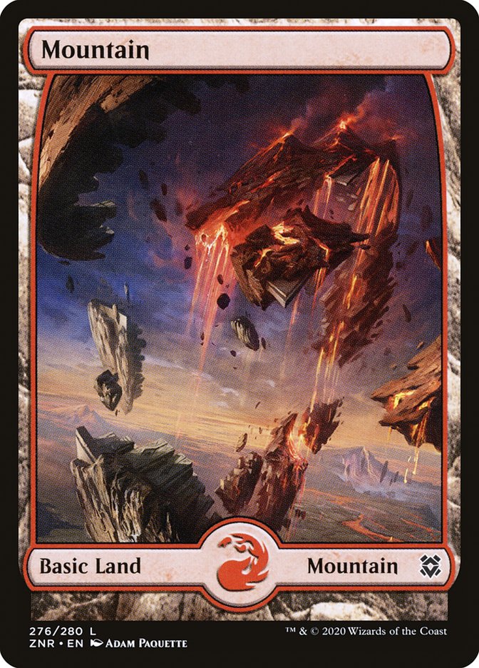 Mountain (276) [Zendikar Rising] | Odin's Place