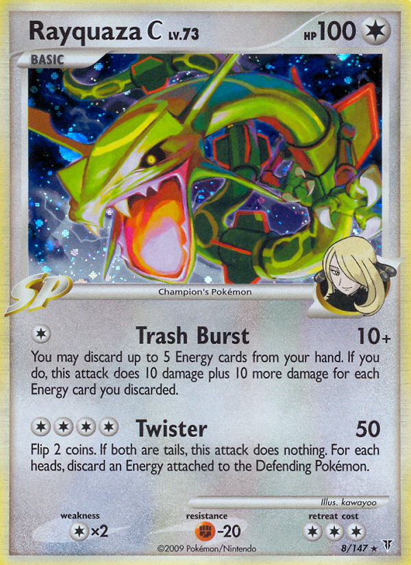 Rayquaza C (8/147) [Platinum: Supreme Victors] | Odin's Place