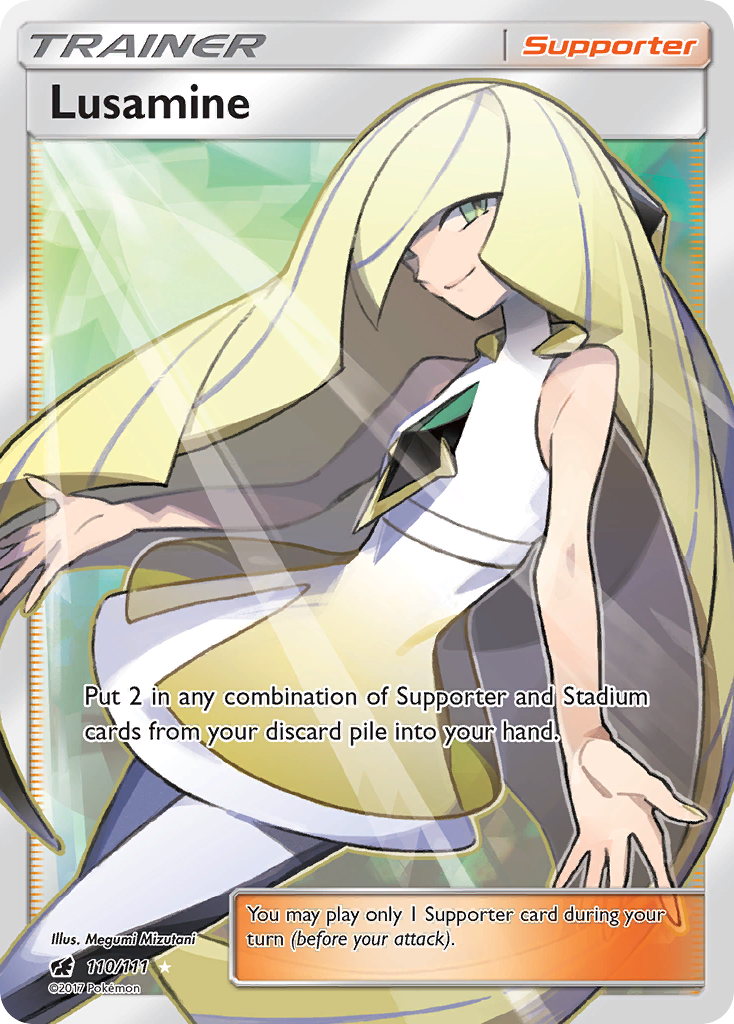 Lusamine (110/111) [Sun & Moon: Crimson Invasion] | Odin's Place