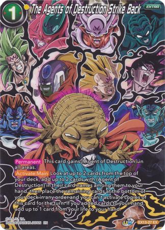 The Agents of Destruction Strike Back (EX13-27) [Special Anniversary Set 2020] | Odin's Place