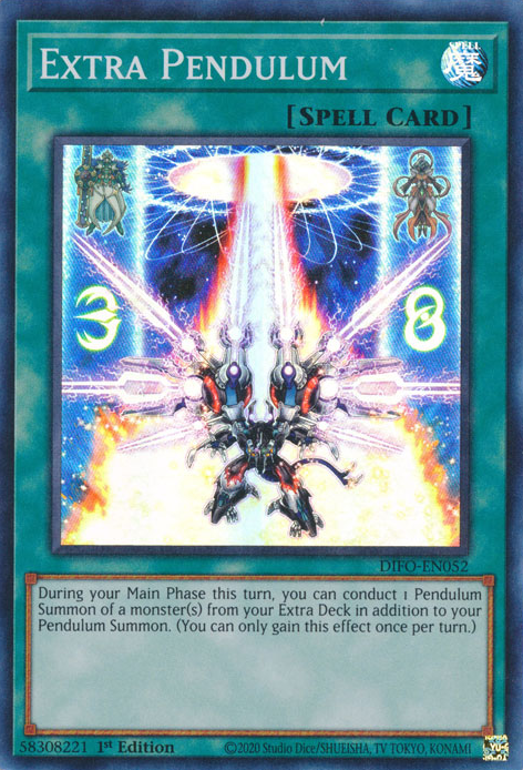 Extra Pendulum [DIFO-EN052] Super Rare | Odin's Place