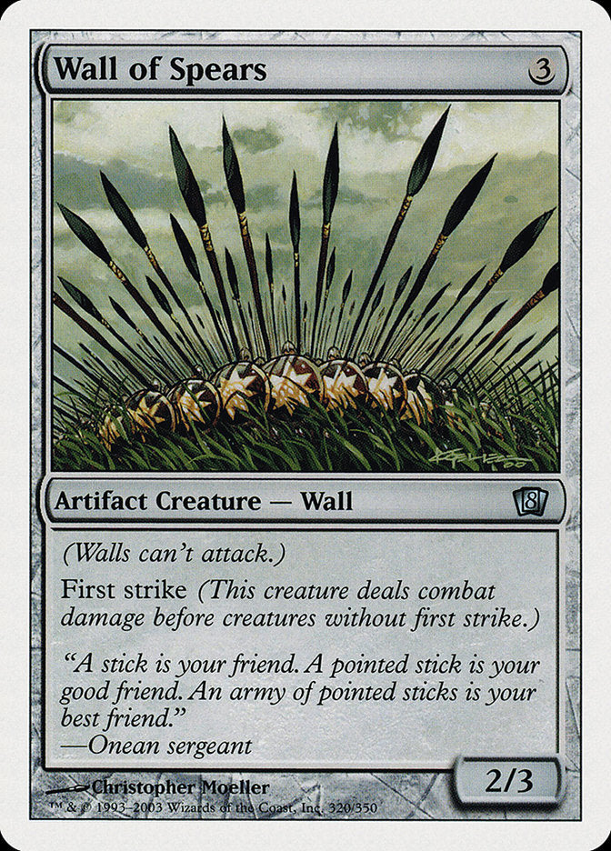 Wall of Spears (320) [Eighth Edition] | Odin's Place