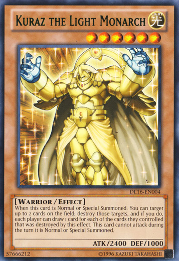 Kuraz the Light Monarch (Green) [DL16-EN004] Rare | Odin's Place