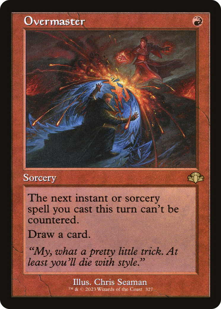 Overmaster (Retro) [Dominaria Remastered] | Odin's Place