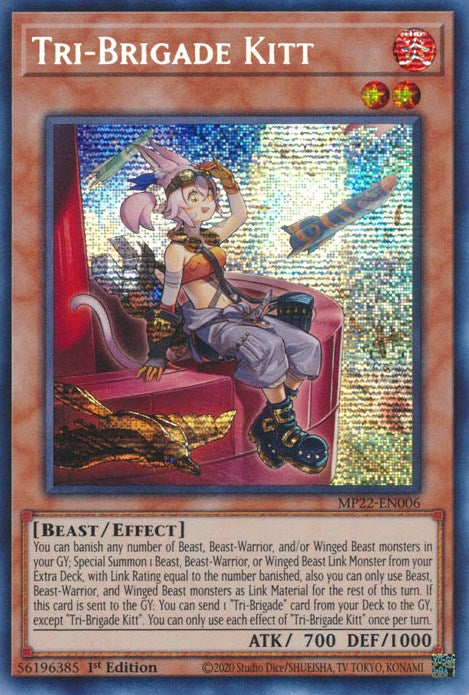Tri-Brigade Kitt [MP22-EN006] Prismatic Secret Rare | Odin's Place