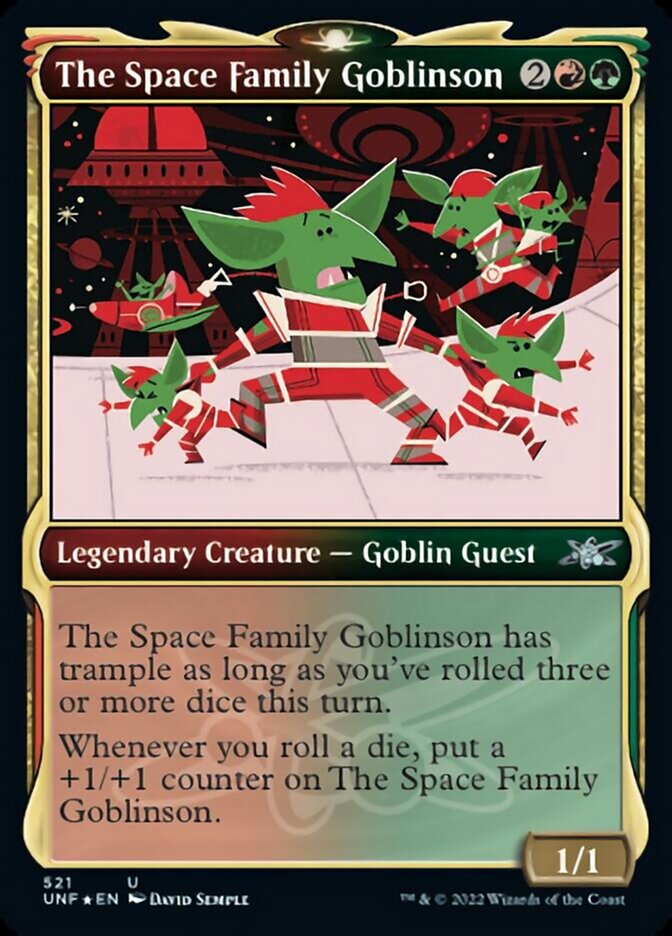 The Space Family Goblinson (Showcase) (Galaxy Foil) [Unfinity] | Odin's Place