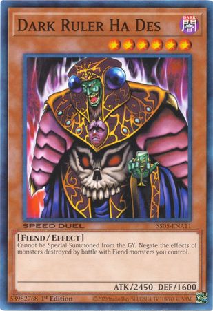 Dark Ruler Ha Des [SS05-ENA11] Common | Odin's Place