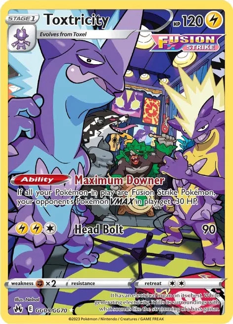 Toxtricity (GG09/GG70) [Crown Zenith: Galarian Gallery] | Odin's Place