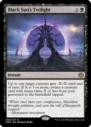 Black Sun's Twilight [Phyrexia: All Will Be One] | Odin's Place