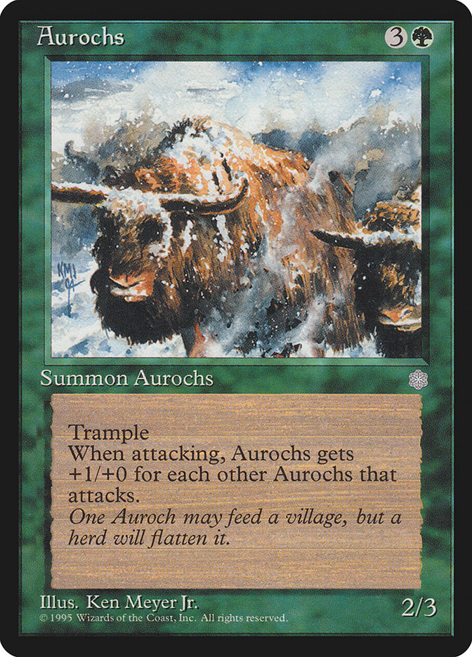 Aurochs (225) [Ice Age] | Odin's Place