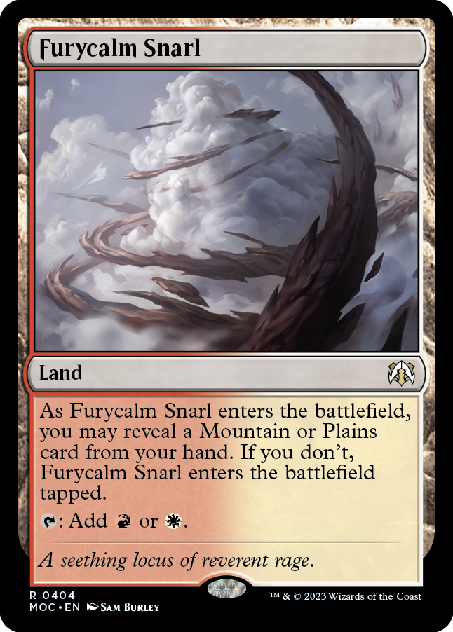 Furycalm Snarl [March of the Machine Commander] | Odin's Place