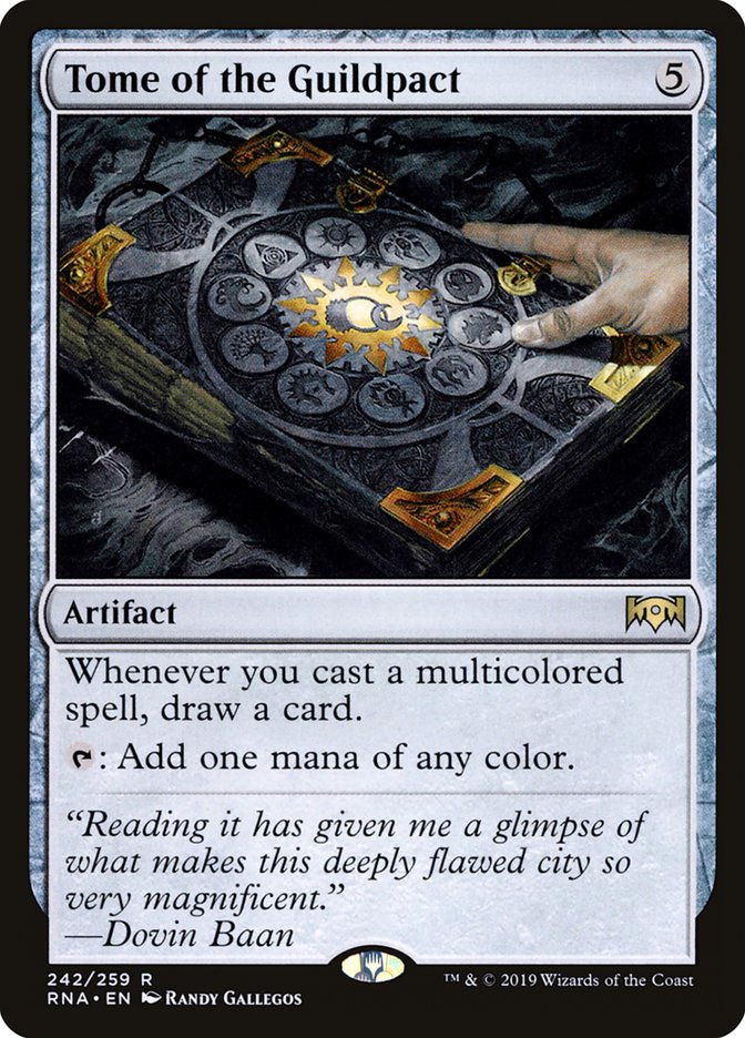 Tome of the Guildpact (242) [Ravnica Allegiance] | Odin's Place