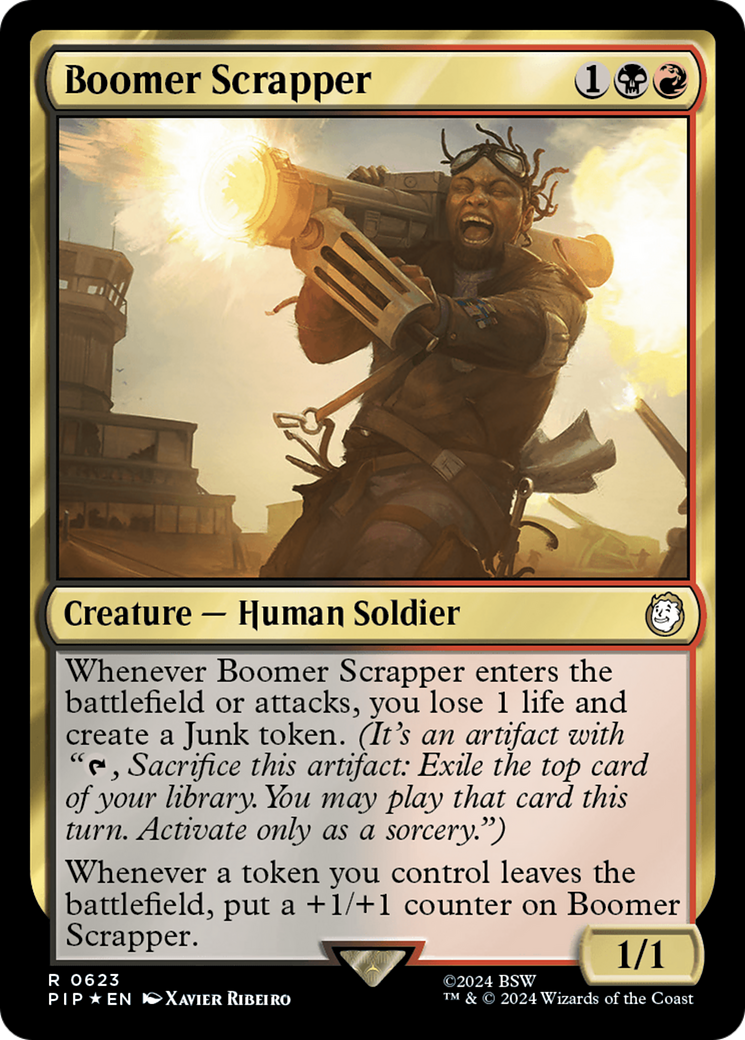 Boomer Scrapper (Surge Foil) [Fallout] | Odin's Place
