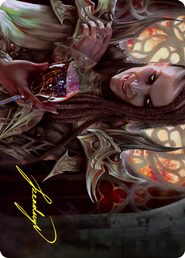 Voldaren Epicure 2 Art Card (Gold-Stamped Signature) [Innistrad: Crimson Vow Art Series] | Odin's Place