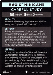 Careful Study (Magic Minigame) [Kaldheim Minigame] | Odin's Place