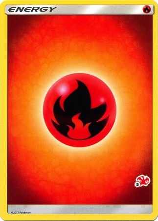 Fire Energy (Charizard Stamp #5) [Battle Academy 2020] | Odin's Place