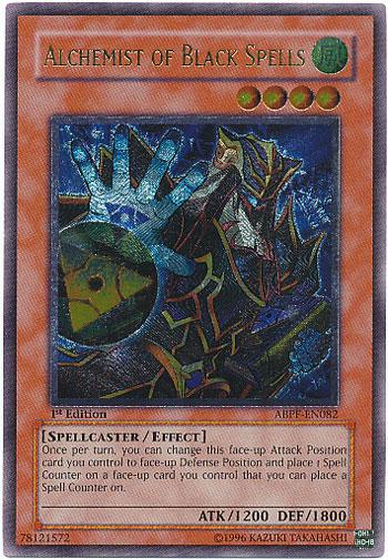 Alchemist of Black Spells [ABPF-EN082] Ultimate Rare | Odin's Place