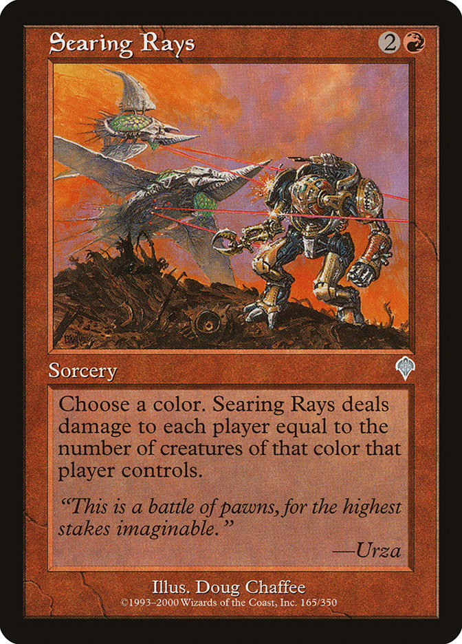 Searing Rays (165) [Invasion] | Odin's Place