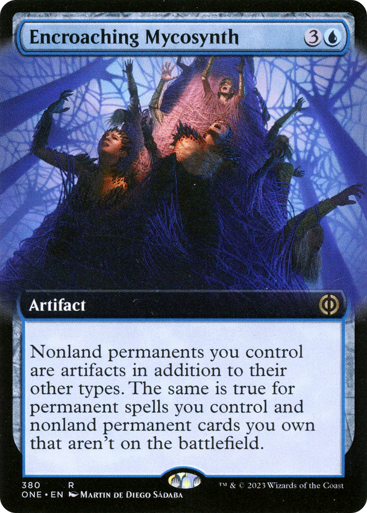 Encroaching Mycosynth (Extended Art) [Phyrexia: All Will Be One] | Odin's Place