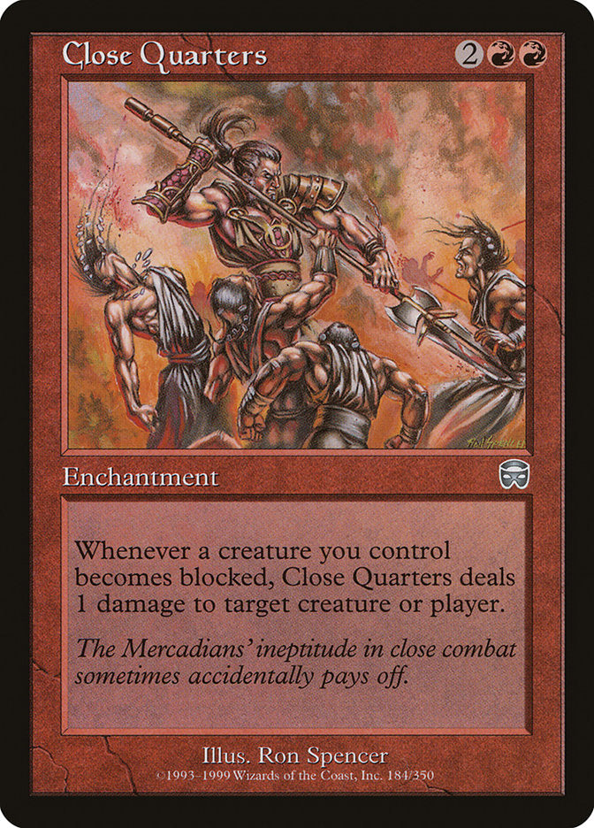 Close Quarters (184) [Mercadian Masques] | Odin's Place