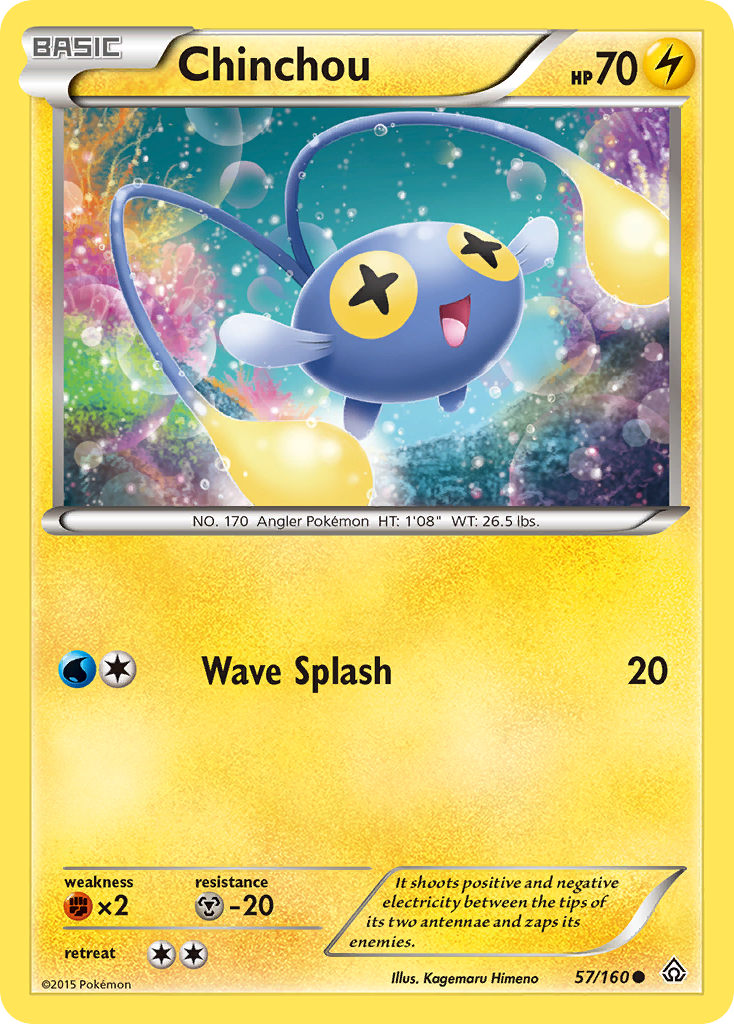 Chinchou (57/160) [XY: Primal Clash] | Odin's Place
