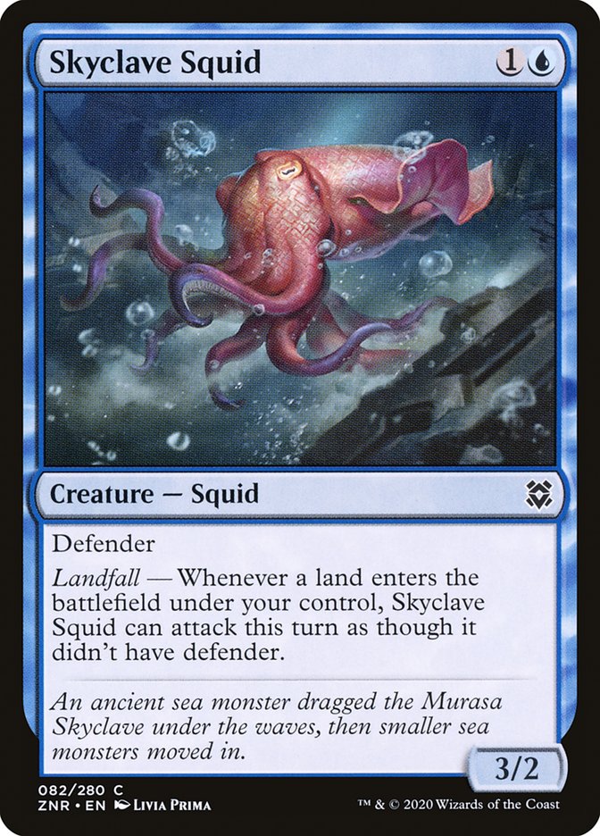 Skyclave Squid [Zendikar Rising] | Odin's Place