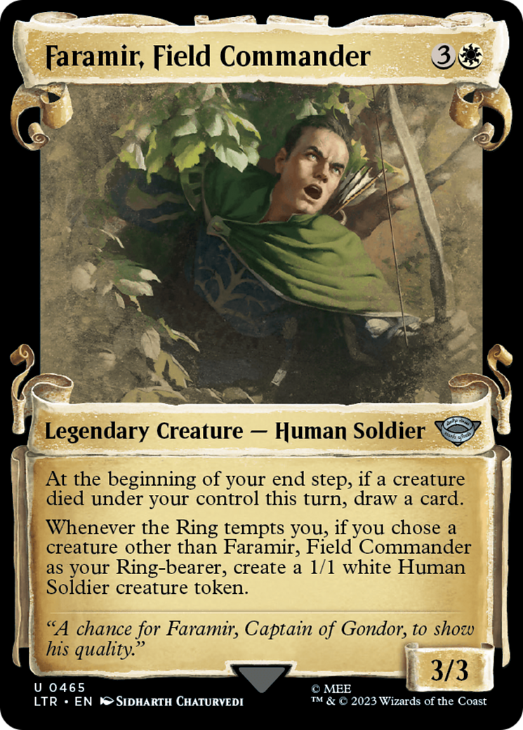 Faramir, Field Commander [The Lord of the Rings: Tales of Middle-Earth Showcase Scrolls] | Odin's Place