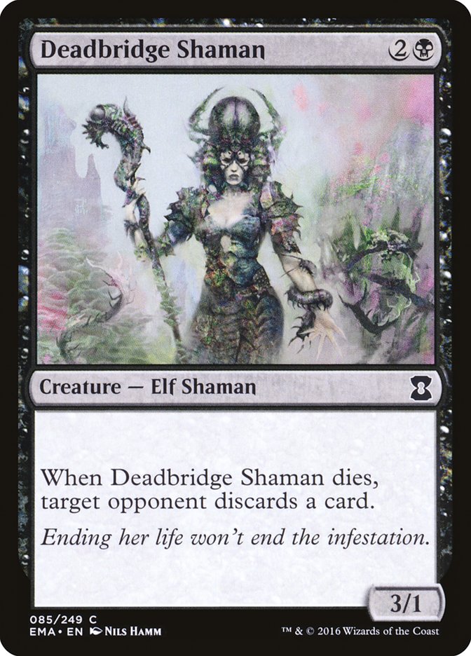 Deadbridge Shaman (85) [Eternal Masters] | Odin's Place