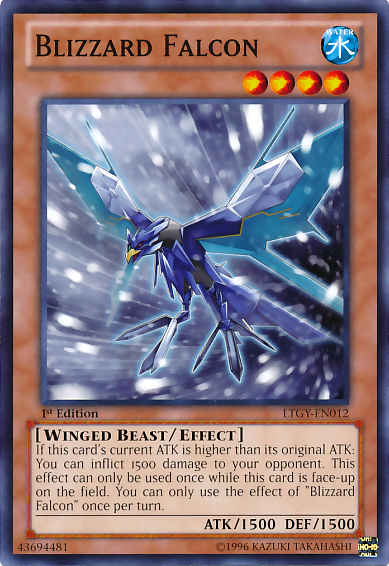 Blizzard Falcon [LTGY-EN012] Common | Odin's Place