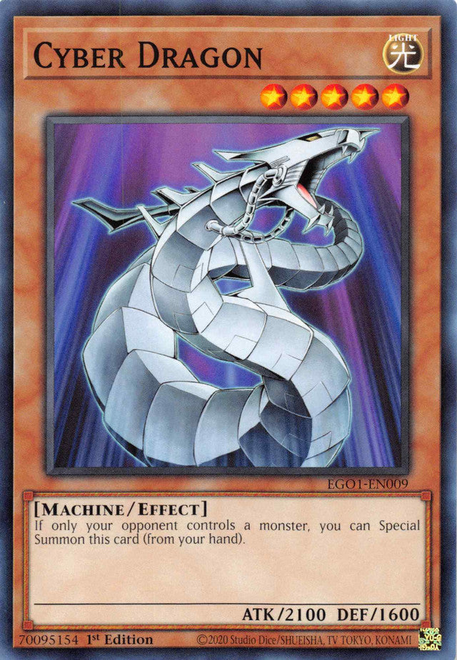 Cyber Dragon [EGO1-EN009] Common | Odin's Place